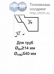 Резец №34 к машине Мангуст-Миди Р6М5 для внутренней фаски 30 гр
